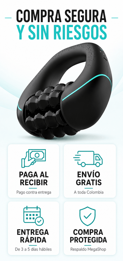 Rodillo De Masaje Eléctrico Portátil